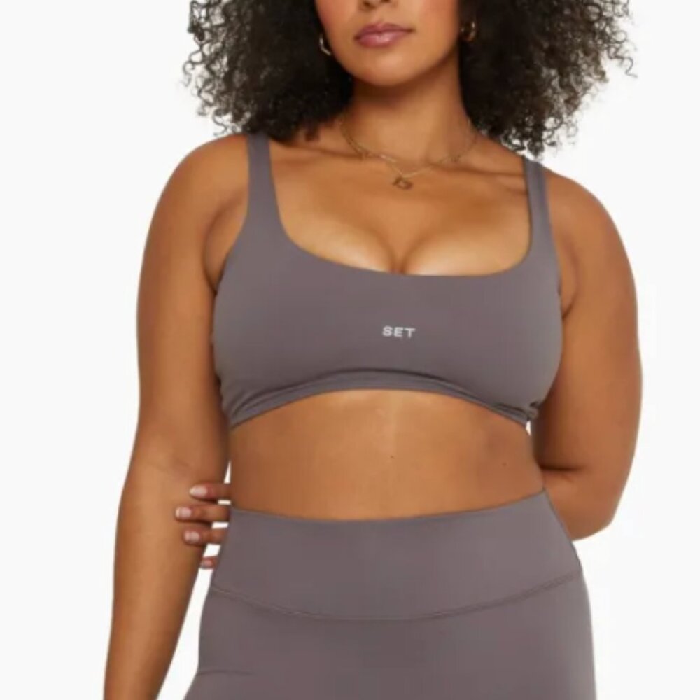 SET Active FormCloud® Rise Bra in Smoke